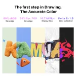 HUION 13.3-inch Drawing Tablet with Screen 99% sRGB 3