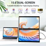 15.6-Inch Dual Screen Portable Monitor 4