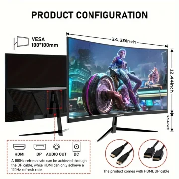 Gawfolk 27inch 180Hz FHD Gaming Monitor 2 | PricZone Gawfolk 27 inch 180Hz FHD Gaming Monitor 2 | PricZone