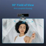 V11 2K Webcam 60FPS Mic Privacy Cover 3