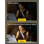 echargeable Clip-On Webcam Ring Light Kit 2