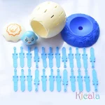 Penguin Pirate Barrel Interactive Toy Set 3