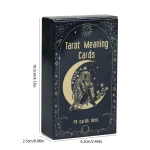 78 Tarot Meaning Cards English Oracle Deck 2