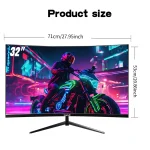 Gawfolk 34 Curved Ultrawide Monitor 165Hz 3