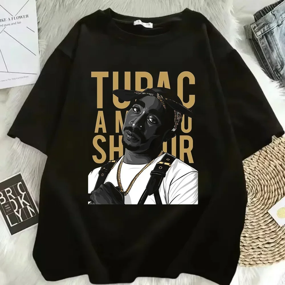 Tupac Hip Hop Streetwear Summer T-shirt 1 Tupac Hip Hop Streetwear Summer T-shirt 1