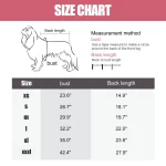 Winter Fleece Dog Jumpsuit Pajamas 6