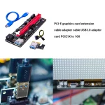 60cm USB 3.0 PCIe Riser Card 1X to 16X 6Pin 2