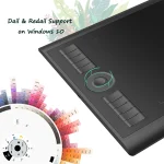 GAOMON M10K Pro 10 x 6.25-inch Pen Tablet 3