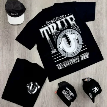 Breathable Letter Print Street Tee 1