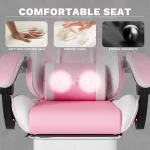 Gaming Chair with Massage Lumbar Support 6