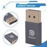 10-Pack 4K DisplayPort Dummy Plug EDID Emulator 2