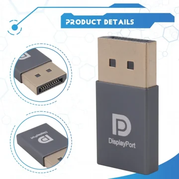 10-Pack 4K DisplayPort Dummy Plug EDID Emulator 2