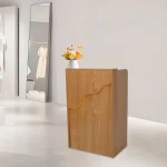 LED Reception Desk with Drawer Storage 5
