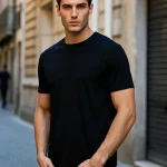 Breathable Letter Print Street Tee 4