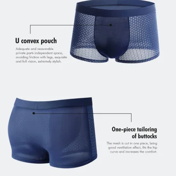 Ice Silk Mesh Boxer Briefs 4 Pack 2