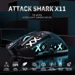 ATTACK SHARK X11 Tri Mode 22000 DPI Mouse 1