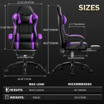 Ergonomic Big and Tall Gaming Chair 5