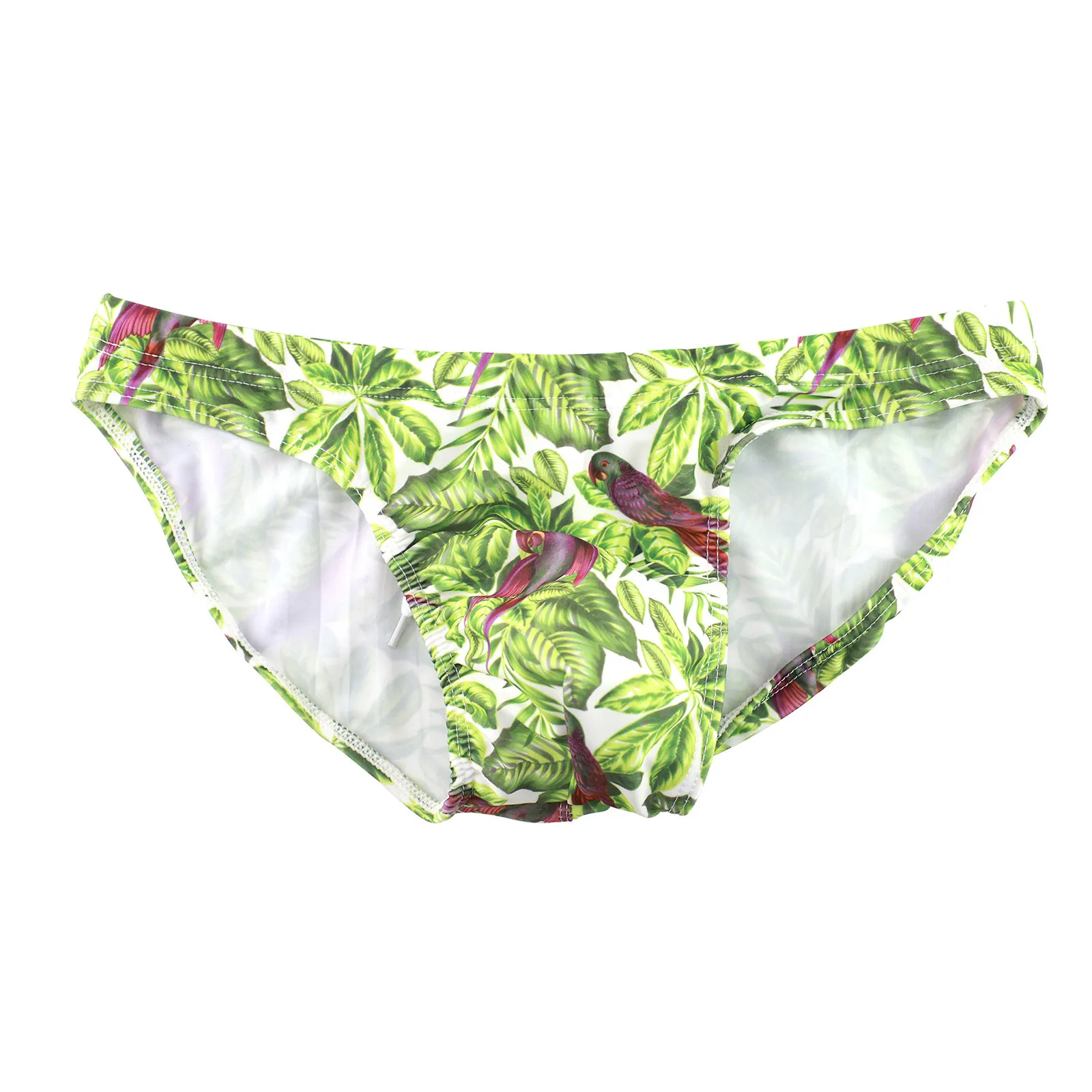 White Traditional Cut Swim Trunks 4 White Traditional Cut Swim Trunks 4