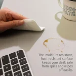 Eco Leather Large Desk Pad and Mouse Mat 4