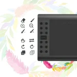 GAOMON M106K PRO 10 Graphics Drawing Tablet with 8192 Levels Tilt Supported Battery free Art Stylus for WindowsMacAndroid OS 3 | PricZone