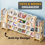 Kids Toy Storage Organizer 20 Bins White 4
