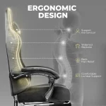 Gaming Chair with Spring Cushion 6