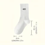 Soft White Expression Crew Socks 10 Pairs 3
