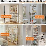 5 Tier Kids Behind Door Bookshelf 6