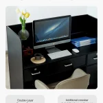 47-inch Reception Desk with Drawer Cabinet 5