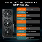 Radeon RX 9060 XT 16GB Gaming GPU 2