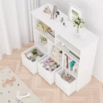Kids Toy Storage Bookcase with 3 Drawers 5