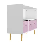 Kids Bookcase Toy Storage With Drawers 5