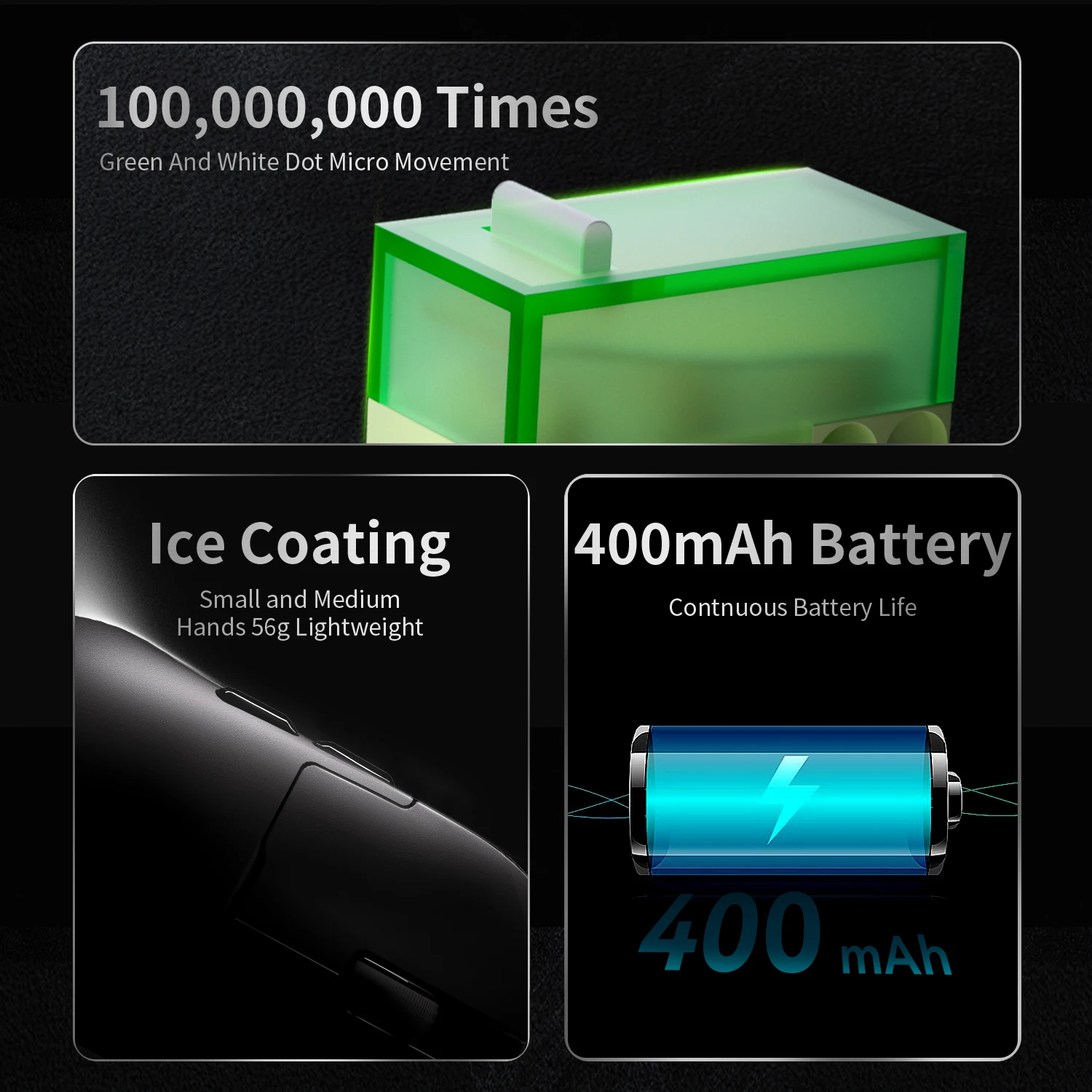 AJAZZ AJ159 Apex Tri Mode 8K Gaming Mouse 5 AJAZZ AJ159 Apex Tri Mode 8K Gaming Mouse 5