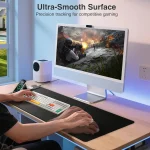 Wireless Charging Desk Mat with Phone Stand 5
