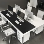 71-inch Waterproof PU Leather Desk Mat Black 5