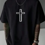 Jesus Cross Faith Cotton T-shirt 3