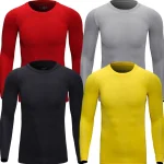 Mens Long Sleeve Compression Base Layer Shirt 4