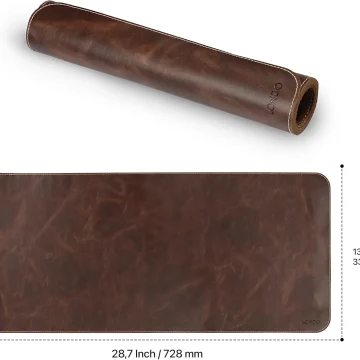 Leather Extended Mouse Pad Large Desk Mat 2