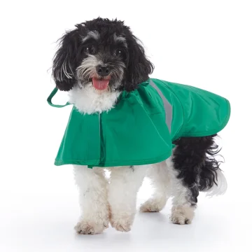 Reflective Hooded Dog Raincoat Jacket 2