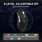 Epomaker Click Lite 1000Hz Tri Mode Mouse 3
