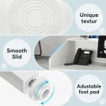 Tribesigns Modern Reception Desk Counter 5