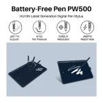 HUION HS611 Drawing Tablet with Multimedia Keys 3