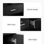 47-inch Reception Desk with Drawer Cabinet 4