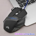5500 DPI Wired Gaming Mouse with RGB Light 1