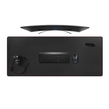 PU Leather Desk Mat 55x24-inch Waterproof 1