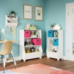 Kids Storage Bookcase with Open Shelves 4