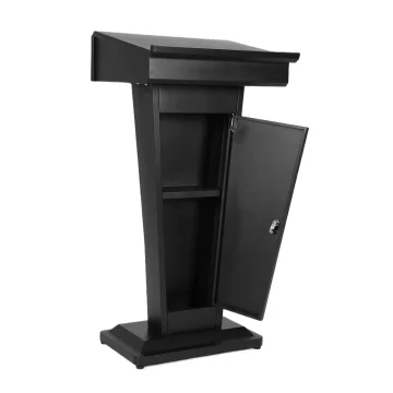 Metal Podium Lectern Reception Desk 1