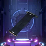 PCIe Gen3 x16 EMI Shielded 90-180 GPU Riser 4