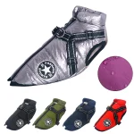 Reflective Waterproof Dog Coat Harness 1