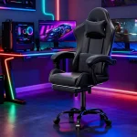 Adult Ergonomic Gaming Chair with Footrest 1